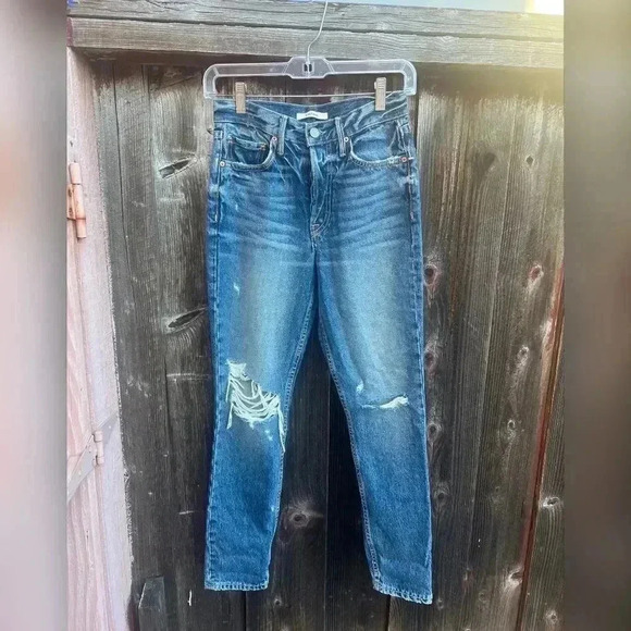 GRLFRND Karolina High Rise Skinny Denim Jeans More Life Wash NEW WITH TAG - Picture 2 of 7